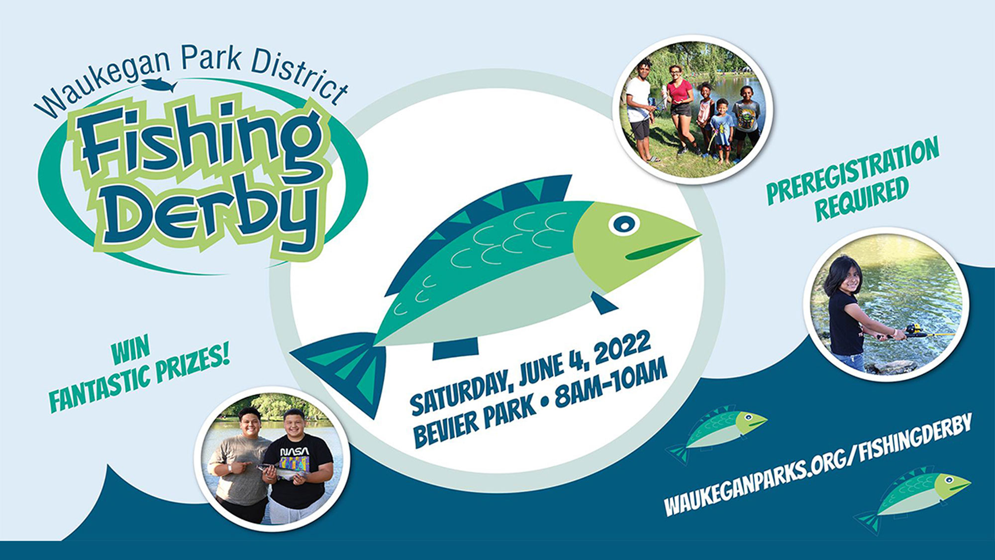 2022 Waukegan Park District Fishing Derby